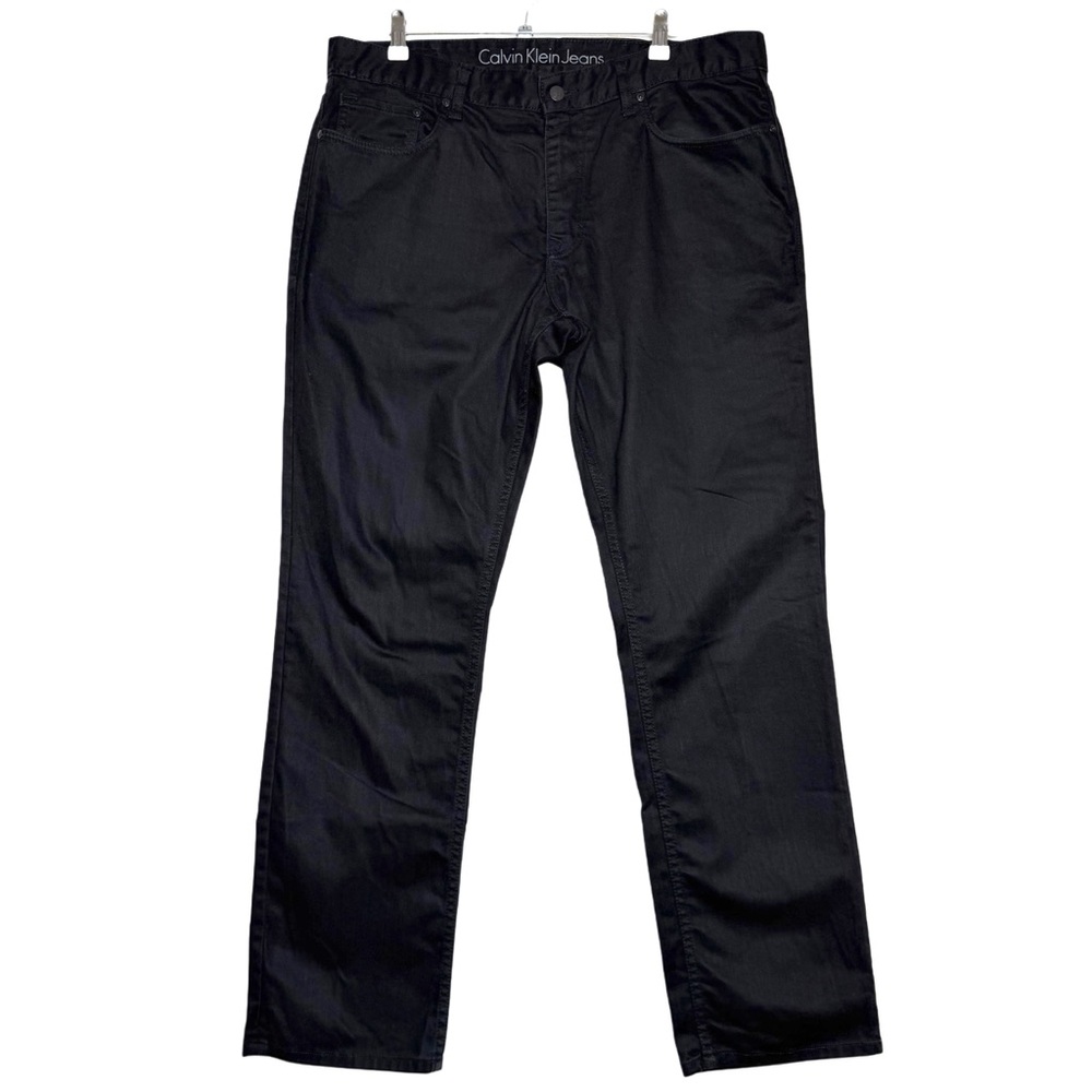 Calvin Klein Slim Straight Stretch Jeans Black Men's 38x32